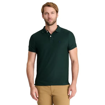 IZOD Men's Advantage Performance Short Sleeve Polo Shirt