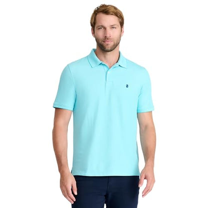 IZOD Men's Advantage Performance Short Sleeve Polo Shirt