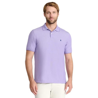 IZOD Men's Advantage Performance Short Sleeve Polo Shirt