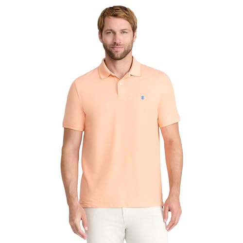 IZOD Men's Advantage Performance Short Sleeve Polo Shirt