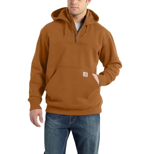 Carhartt Men's Rain Defender Loose Fit Heavyweight Quarter-Zip Sweatshirt