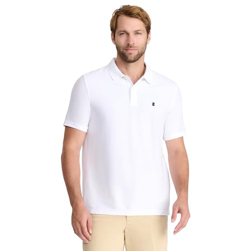 IZOD Men's Advantage Performance Short Sleeve Polo Shirt