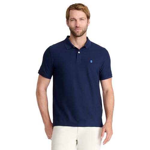 IZOD Men's Advantage Performance Short Sleeve Polo Shirt