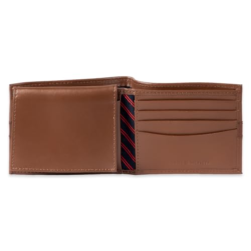 Tommy Hilfiger Men's Classic Bifold Wallet with ID Window and Multiple Card Slots