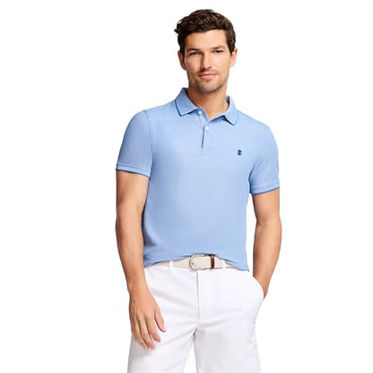 IZOD Men's Advantage Performance Short Sleeve Polo Shirt