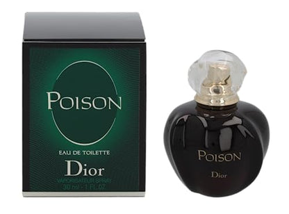 Christian Dior Poison Eau De Toilette Spray for Women, 3.4 Ounce