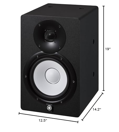 Yamaha HS4 Powered Studio Monitor in Black, Pair (HS4 B)