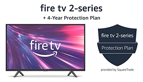 Amazon Fire TV 32" 2-Series (newest model), HD smart TV with Fire TV Alexa Voice Remote, stream live TV without cable