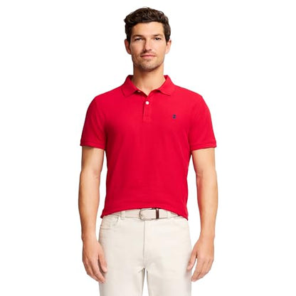 IZOD Men's Advantage Performance Short Sleeve Polo Shirt