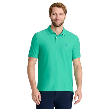 IZOD Men's Advantage Performance Short Sleeve Polo Shirt