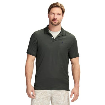 IZOD Men's Advantage Performance Short Sleeve Polo Shirt