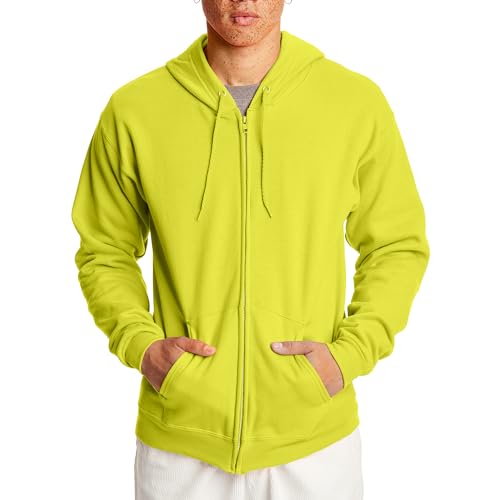 Hanes Men's EcoSmart Fleece Full-Zip Hoodie Sweatshirt