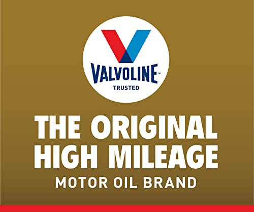 Valvoline High Mileage with MaxLife Technology SAE 5W-30 Synthetic Blend Motor Oil 5 QT