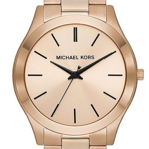 Michael Kors Oversized Slim Runway Men's Watch, Stainless Steel Watch for Men