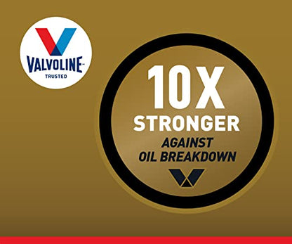 Valvoline High Mileage with MaxLife Technology SAE 5W-30 Synthetic Blend Motor Oil 5 QT