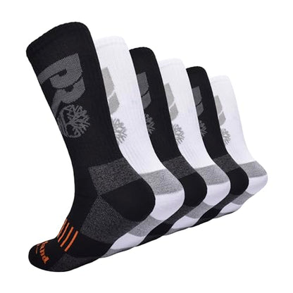 Timberland PRO Men's 6-Pack Crew Socks