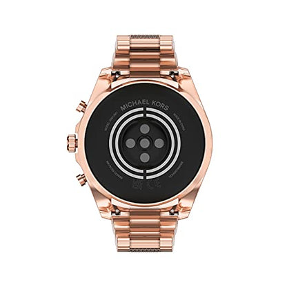 Michael Kors Men's or Women's Gen 6 44mm Touchscreen Smart Watch with Alexa Built-In, Fitness Tracker, Sleep Tracker, GPS, Music Control, Smartphone Notifications (Model: MKT5134V)