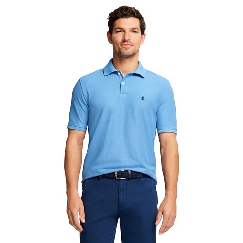 IZOD Men's Advantage Performance Short Sleeve Polo Shirt