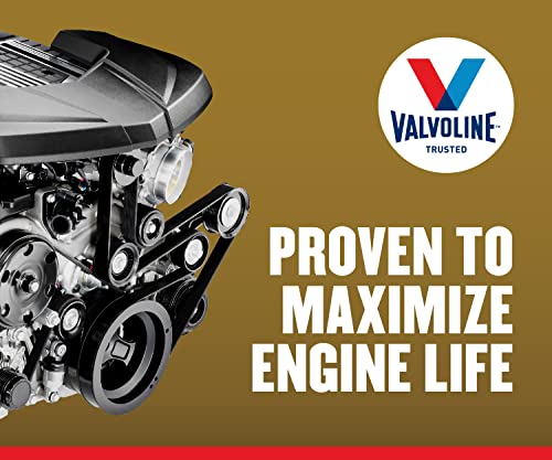 Valvoline High Mileage with MaxLife Technology SAE 5W-30 Synthetic Blend Motor Oil 5 QT