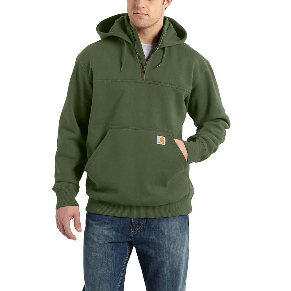 Carhartt Men's Rain Defender Loose Fit Heavyweight Quarter-Zip Sweatshirt