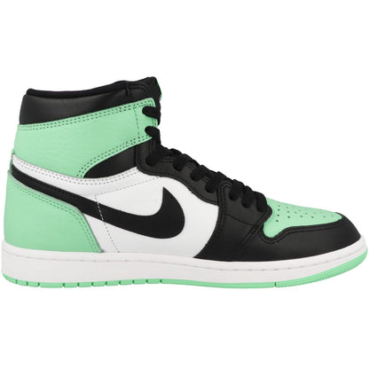 Nike Air Jordan 1 Retro High OG Men's Shoes White/Black-Green Glow DZ5485 130