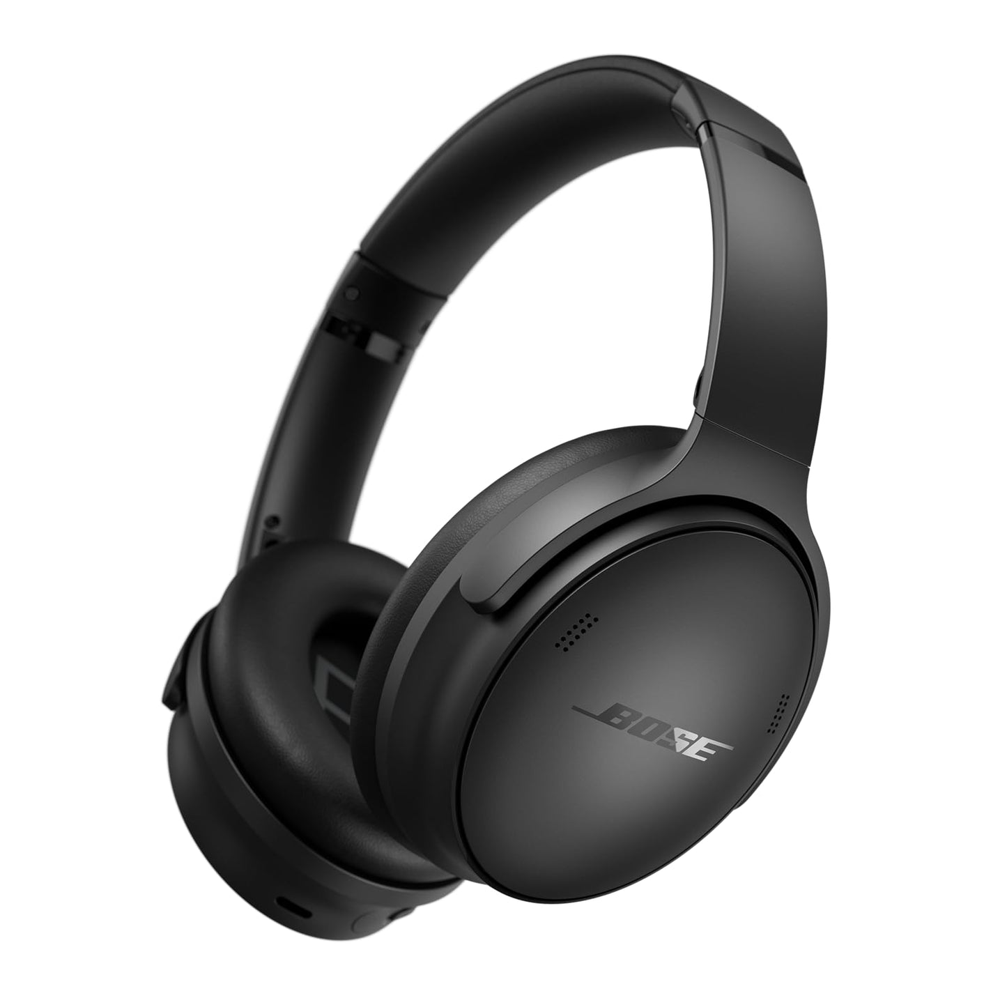 Bose QuietComfort Bluetooth Headphones, Wireless Headphones with Active Over Ear Noise Cancelling and Mic, Deep Bass, Up to 24 Hours of Playtime, Sandstone