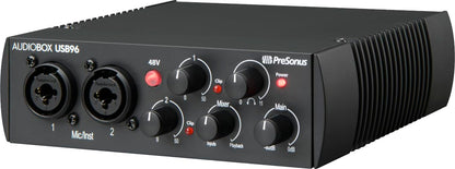 PreSonus AudioBox 96 25th Anniversary Studio Recording Bundle with Studio One Artist DAW Music Production Software