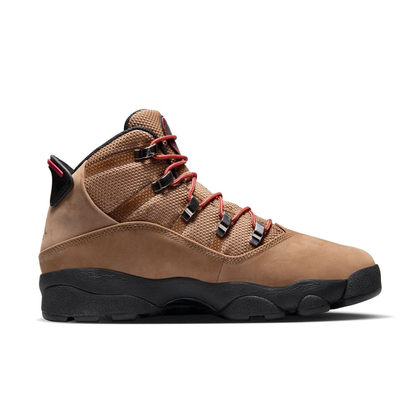 NIKE Men's Jordan Winterized 6 Rings Rocky Tan/Black-Varsity Red (FV3826 202)