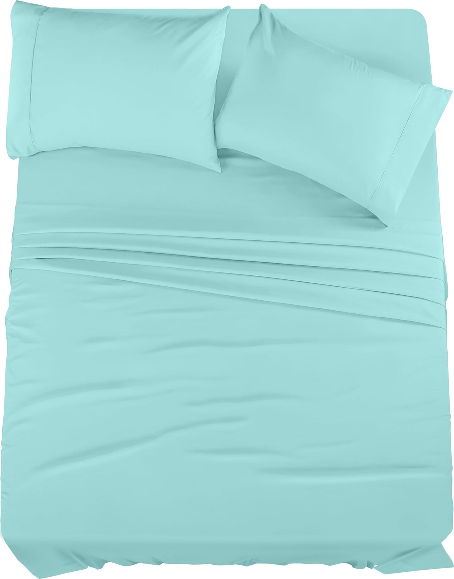 Utopia Bedding Queen Bed Sheets Set - 4 Piece Bedding - Brushed Microfiber - Shrinkage and Fade Resistant - Easy Care (Queen, White)