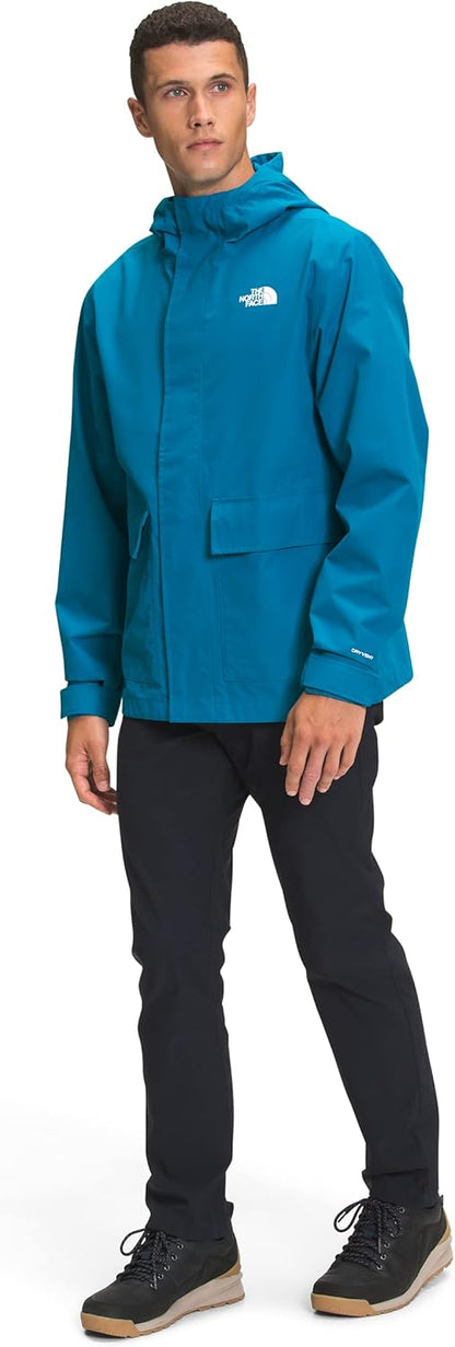 THE NORTH FACE Cypress Mens Rain Jacket Banff Blue Sz M