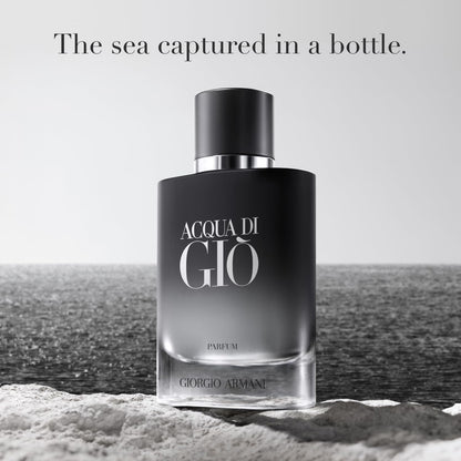 Armani Beauty - Acqua di Giò - Parfum - Cologne for Men - Fresh & Woody Men’s Fragrance - Bergamot, Ginger, Marine, Geranium, Rosemary, Clary Sage, Patchouli, Incense Notes