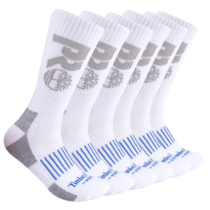 Timberland PRO Men's 6-Pack Crew Socks