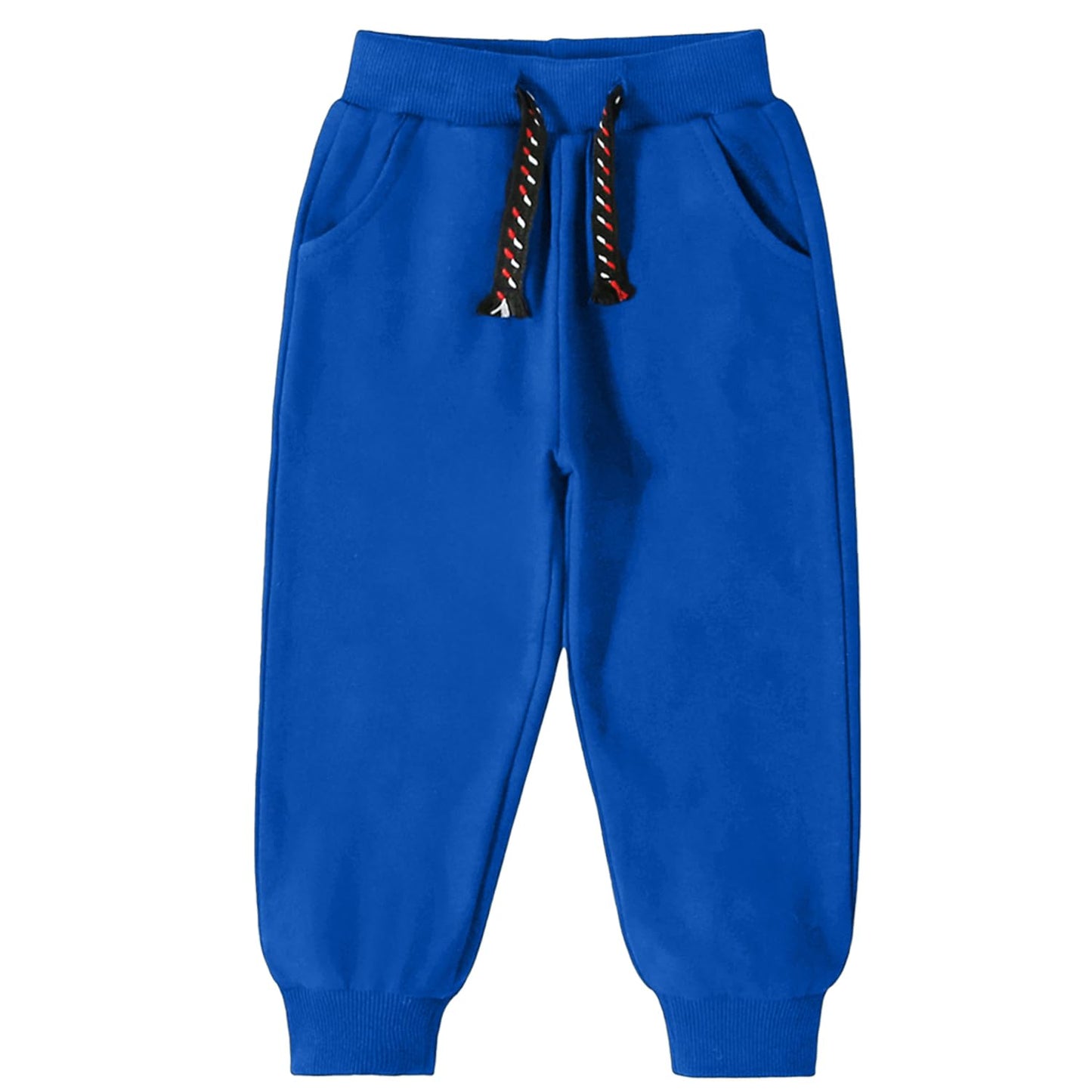 3 Pack Toddler Boys and Girls Cotton Pull on Sweatpants with Drawstring