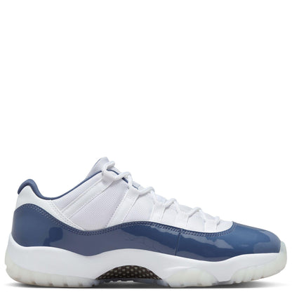 Air Jordan 11 Retro Low Diffused Blue Men's Shoes (FV5104-104, White/Diffused Blue/Football Grey)