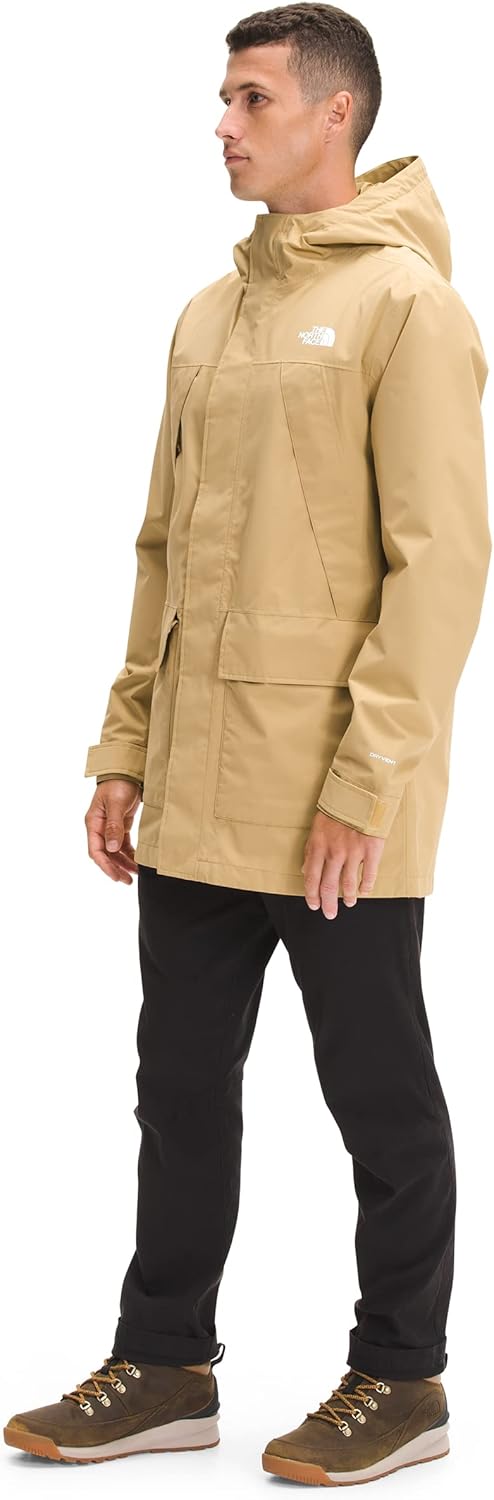 THE NORTH FACE Men's Cypress Rain Parka, Antelope Tan, Small