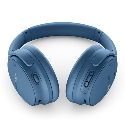 Bose QuietComfort Bluetooth Headphones, Wireless Headphones with Active Over Ear Noise Cancelling and Mic, Deep Bass, Up to 24 Hours of Playtime, Sandstone