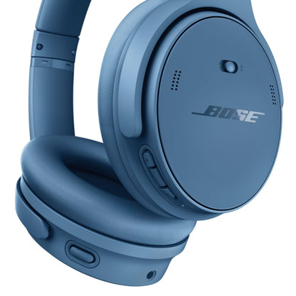 Bose QuietComfort Bluetooth Headphones, Wireless Headphones with Active Over Ear Noise Cancelling and Mic, Deep Bass, Up to 24 Hours of Playtime, Sandstone