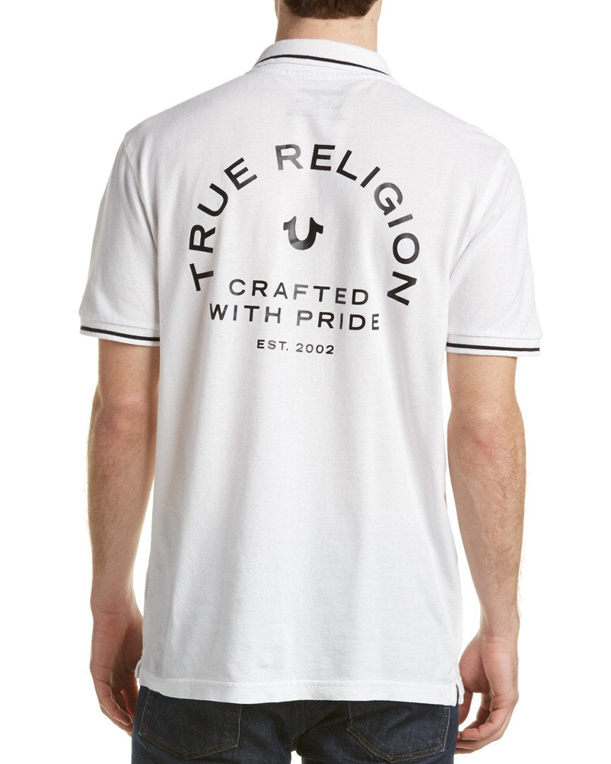 True Religion Men's Crafted with Pride Polo