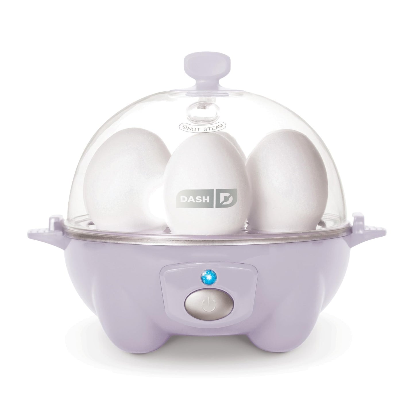 DASH Rapid Egg Cooker: 7 Egg Capacity Electric Egg Cooker for Hard Boiled Eggs, Poached Eggs, Scrambled Eggs, or Omelets with Auto Shut Off Feature - Black