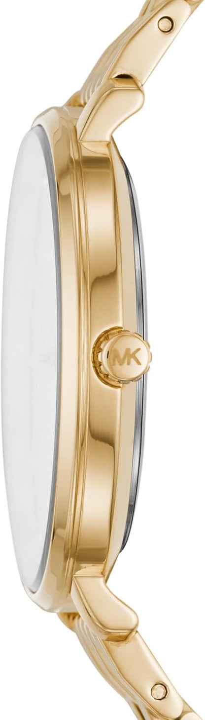 Michael Kors Pyper Three-Hand Gold-Tone Stainless Steel Women's Watch (Model: MK3898)