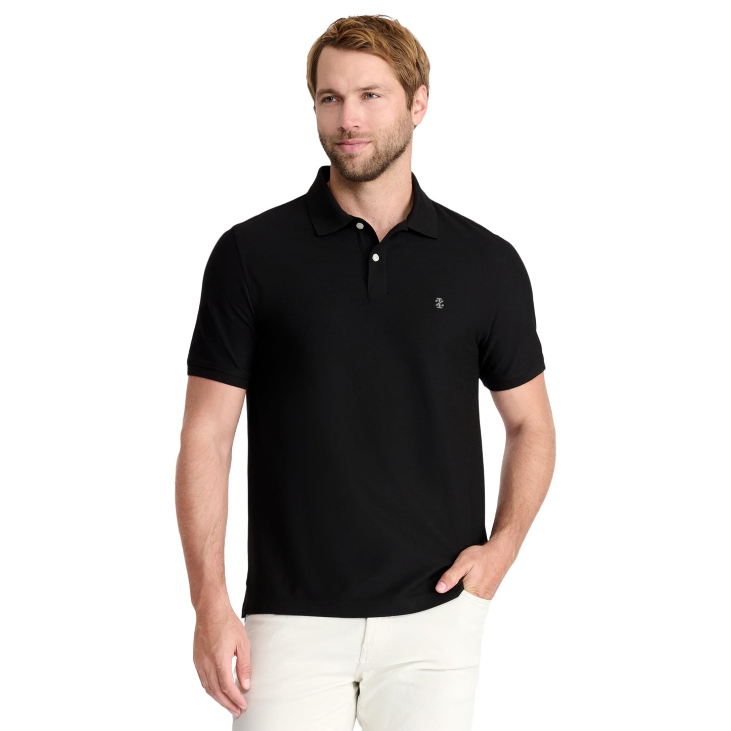 IZOD Men's Advantage Performance Short Sleeve Polo Shirt