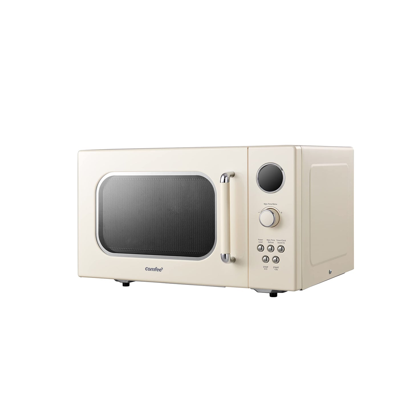 Comfee EM720CPL-PMB Countertop Microwave Oven with Sound On/Off, ECO Mode and Easy One-Touch Buttons, 0.7 Cu Ft, Black