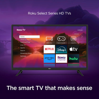 Roku Smart TV – 40-Inch Select Series 1080p Full HD Roku TV with Roku Voice Remote, Bright Picture, Customizable Home Screen – Live Local News, Sports, Gaming