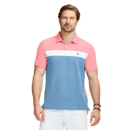 IZOD Men's Advantage Performance Short Sleeve Polo Shirt