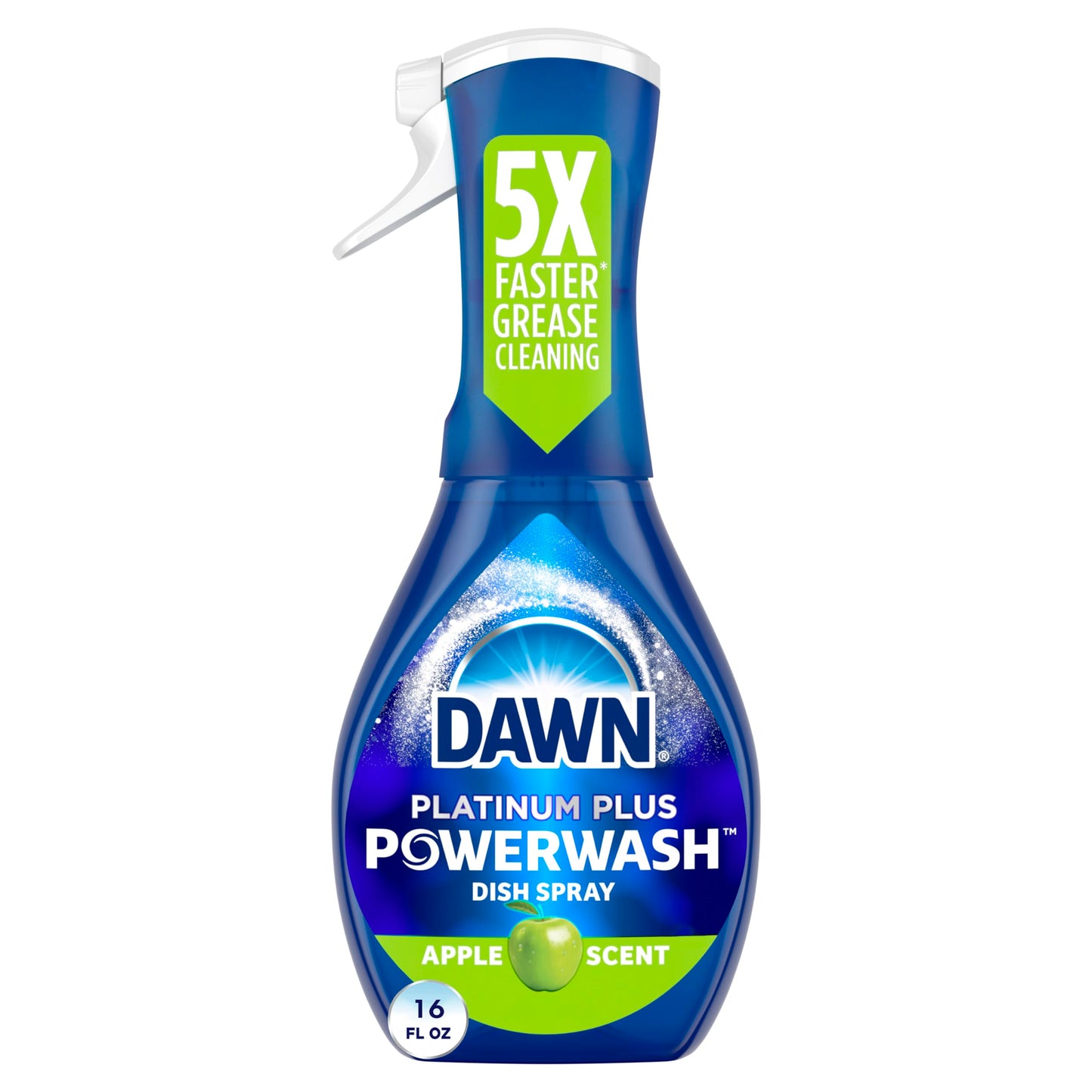 Dawn Power Wash Spray, Dish Soap, Dishwashing Liquid, Cleaning Supplies, Lemon, 1 Starter Kit + 3 Refills, 4 units of 16oz (64oz)