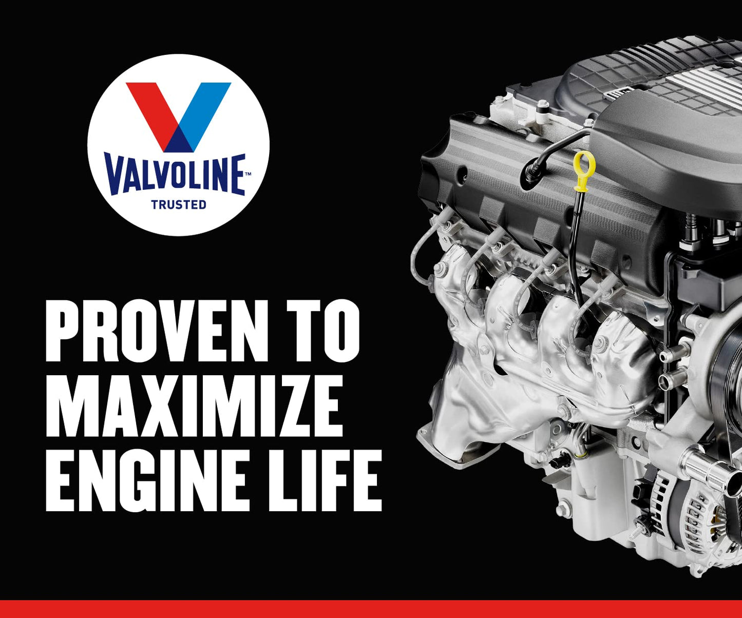 Valvoline High Mileage with MaxLife Technology SAE 5W-30 Synthetic Blend Motor Oil 5 QT