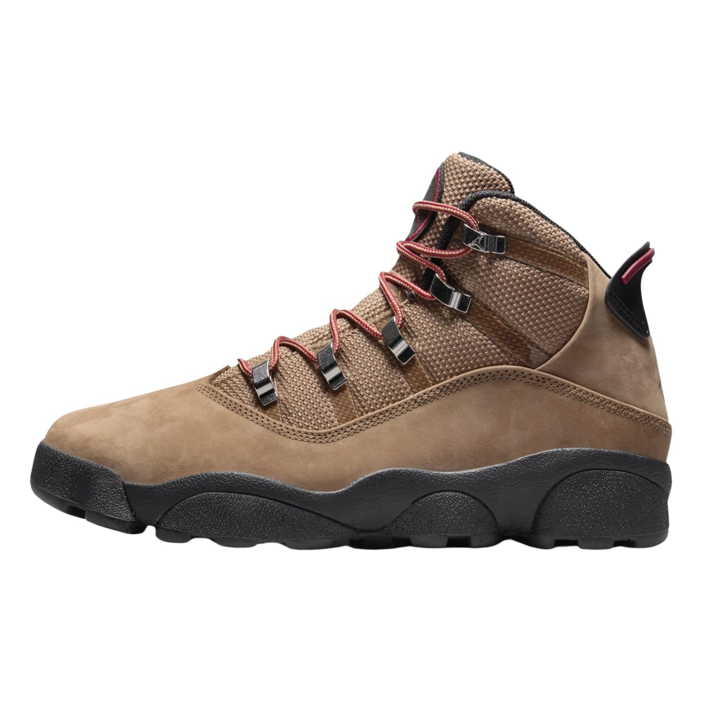 NIKE Men's Jordan Winterized 6 Rings Rocky Tan/Black-Varsity Red (FV3826 202)