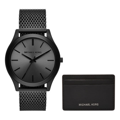 Michael Kors Oversized Slim Runway Men's Watch, Stainless Steel Watch for Men