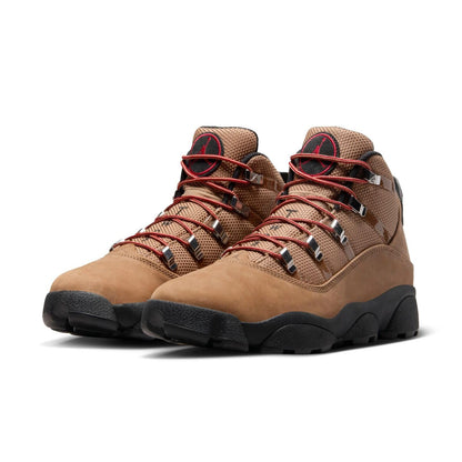 NIKE Men's Jordan Winterized 6 Rings Rocky Tan/Black-Varsity Red (FV3826 202)