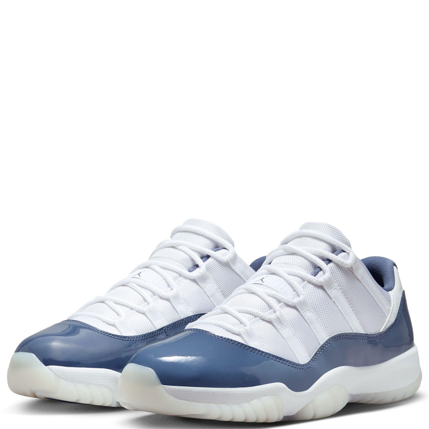 Air Jordan 11 Retro Low Diffused Blue Men's Shoes (FV5104-104, White/Diffused Blue/Football Grey)